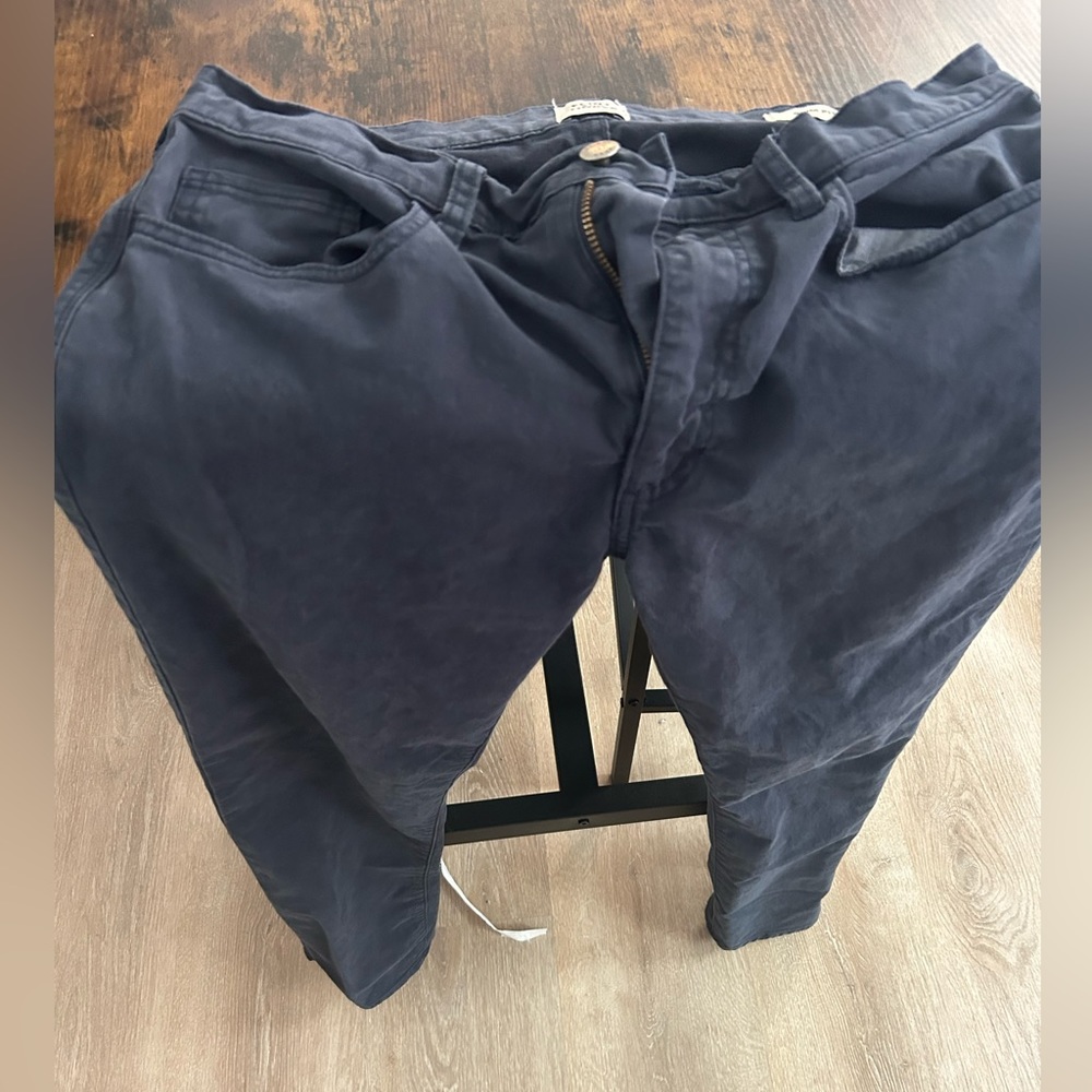 Flint & Tinder 365 Pants - Size 32x32 Navy Blue Slim Fit